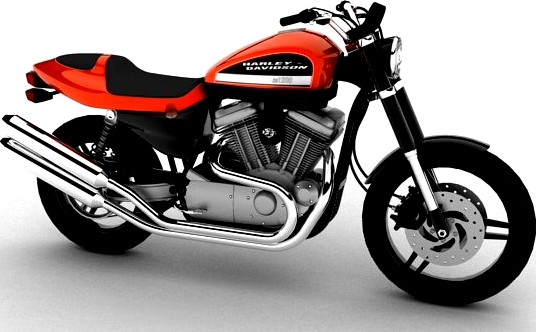 HarleyDavidson XR1200 2010 3D Model