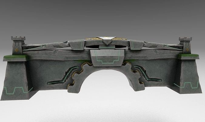 stylized wall