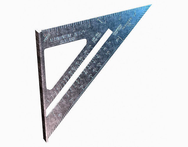 Rafter Ruler 3d model