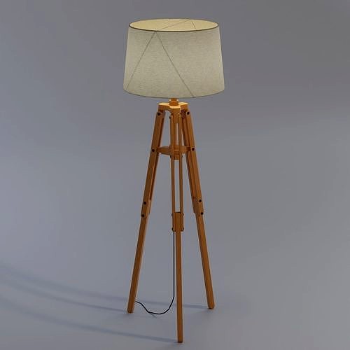 Tripod floor lamp