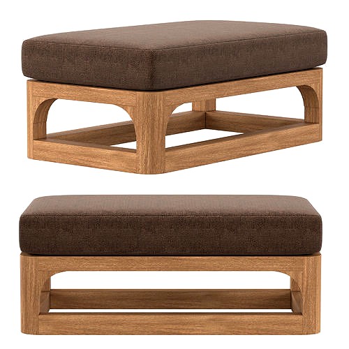 CASSALE OTTOMAN WITH CUSHION INSERTS