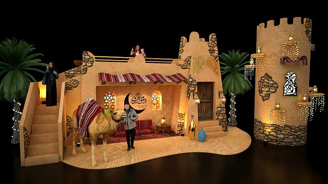 Ramadan Decoration Tower