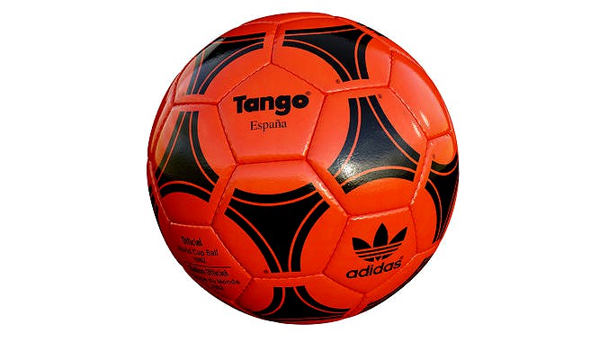 Soccer Ball Adidas Tango Espana Orange World Cup 1982
