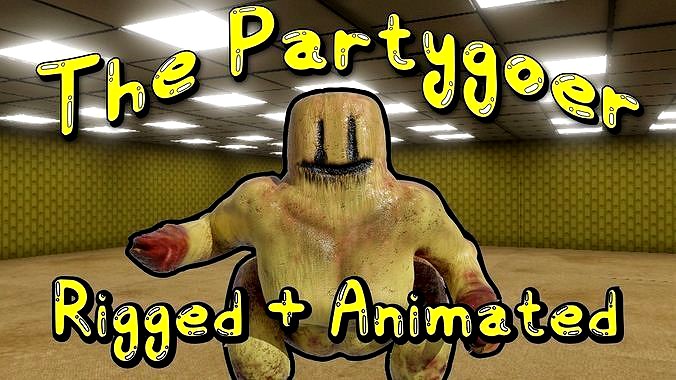 The Partygoer - Game Ready Unity Character