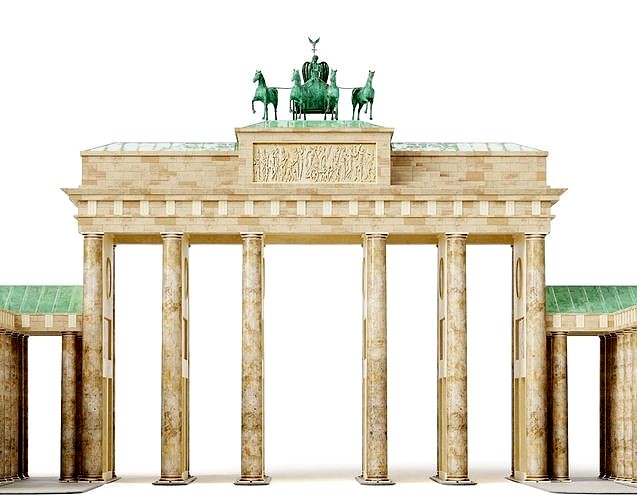 Brandenburg Gate in Berlin np1