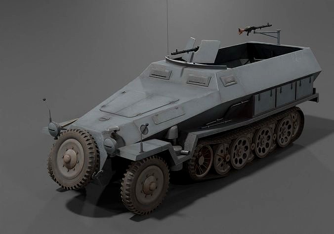 Sd kfz 251 Half-track armored personnel carrier