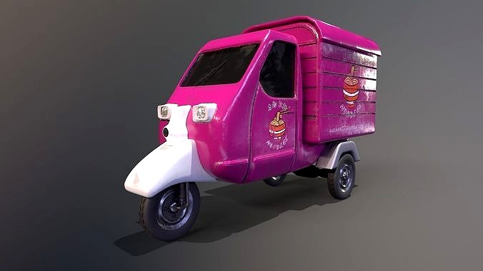 Tuk Tuk Truck - Pink