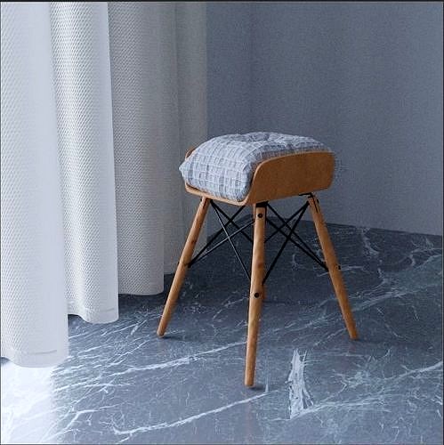 Chair Stool Eames Eiffel