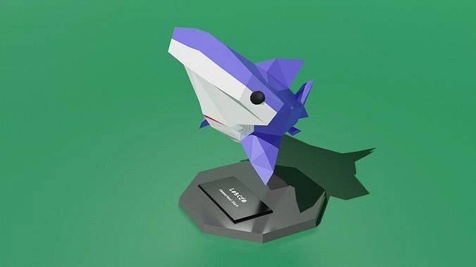 Desktop Mascot Hammerhead Shark