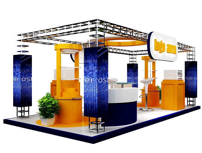 Exhibitions Kiosk Partition Booth advertising Stand Design