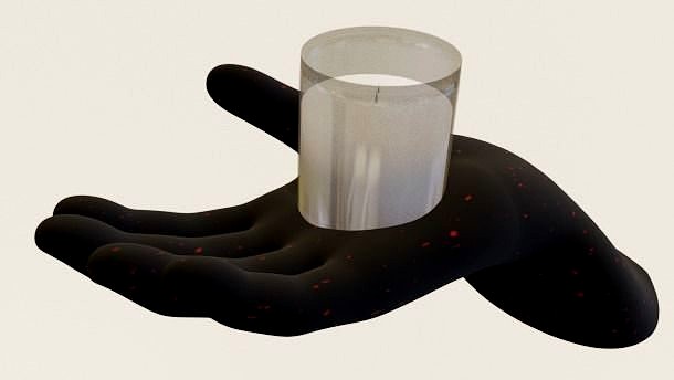 Hand Tealight