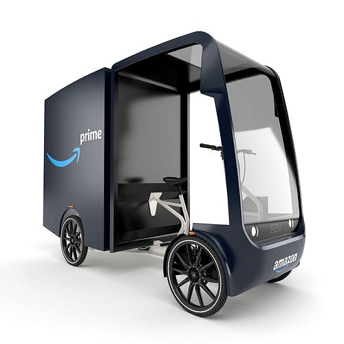 Amazon delivery bike