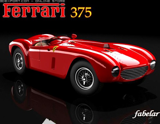 Ferrari 375 3D Model