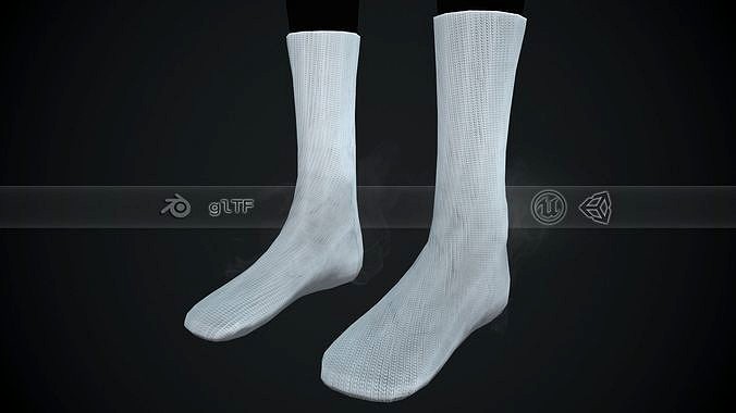 White Socks Style 3