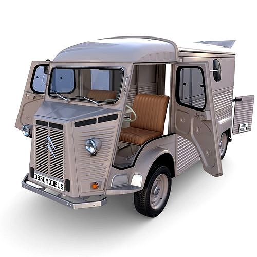 Citroen HY Gray with interior