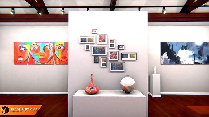 Art gallery Vol2 - modern exhibition