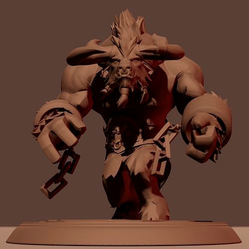 ALISTAR THE MINOTAUR | 3D