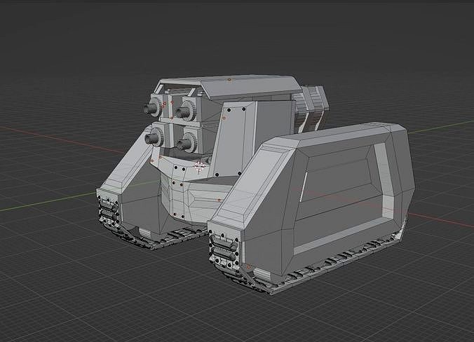 Heavy Bolter Platform | 3D