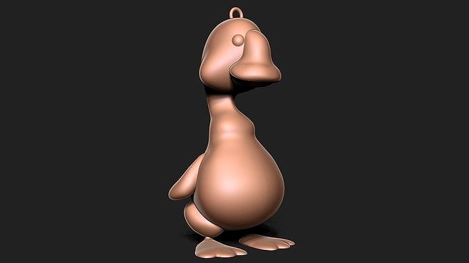 Duck Keychain | 3D
