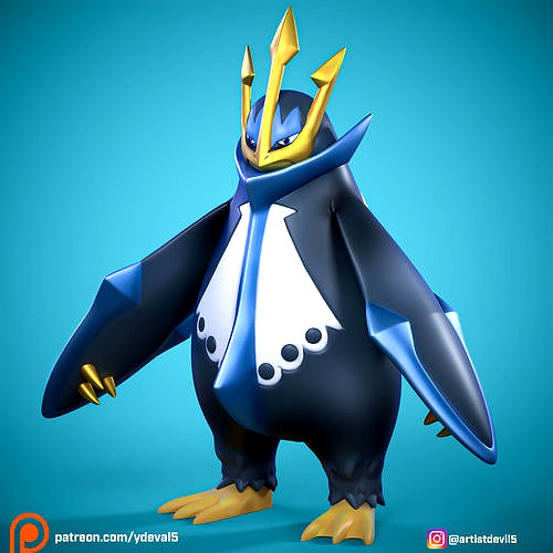 EMPOLEON POKEMON | 3D