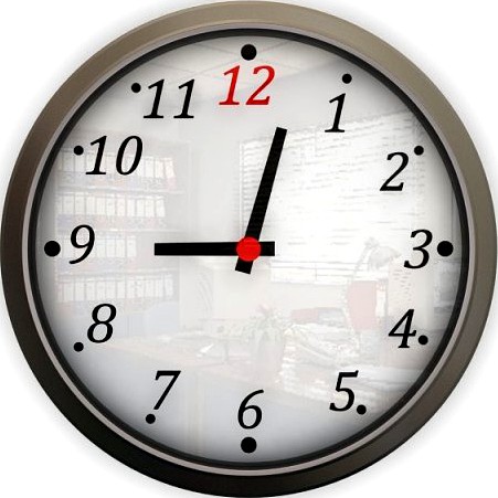 Wall Clock 3D Model