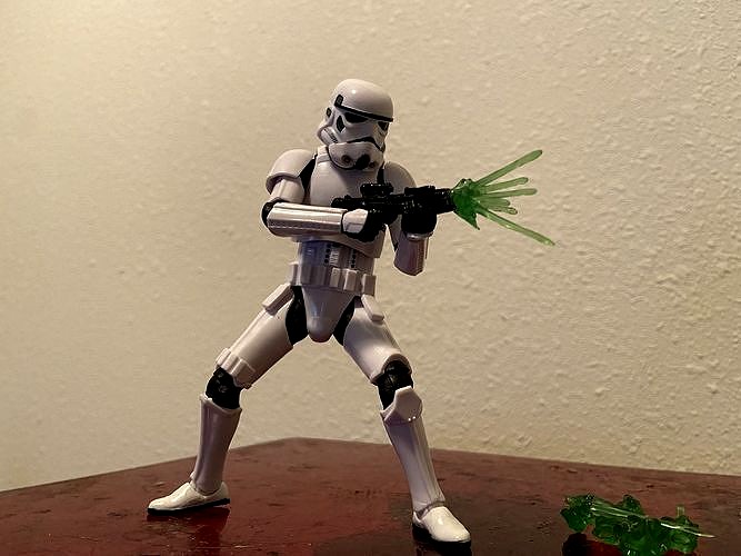 E11 Storm Trooper Blaster Effects | 3D