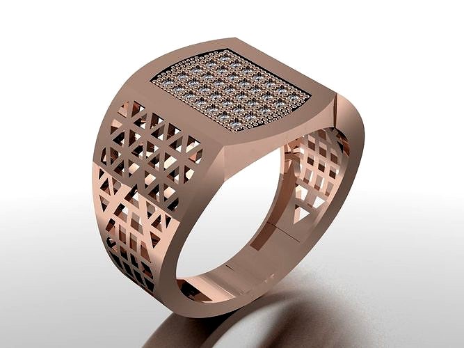 signet ring  | 3D