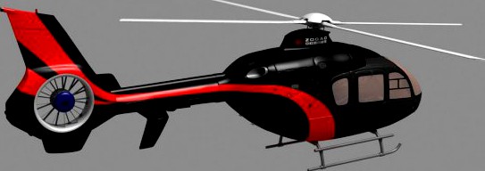 Eurocopter EC135 3D Model