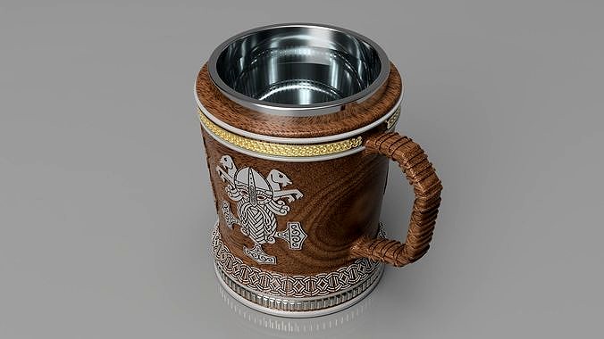 Norse Mythology Themed Mug | 3D
