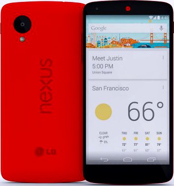 Google Nexus5 Red 3D Model