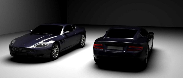 Aston Martin DB9 3D Model