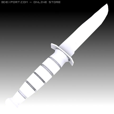 KABAR Knife 3D Model