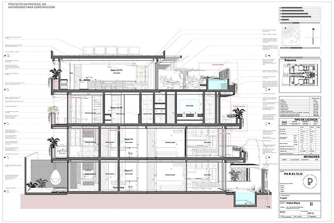 Edificio residencial en la playa