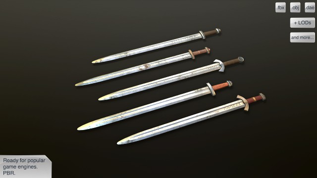 scandinavian swords vol pack