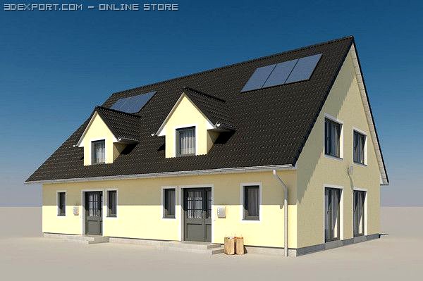 VIlla 3D Model
