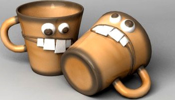 Funny cup 3D Model