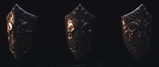 skeleton shield