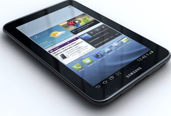 Samsung Galaxy Tab 2 70 P3100 3D Model