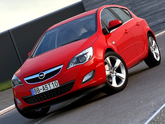 Opel Astra 2010 3D Model