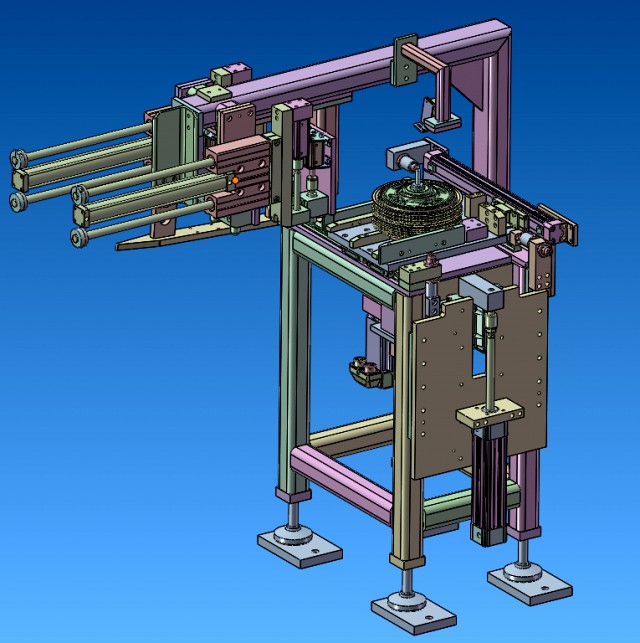 Auto Rim Processing Machine