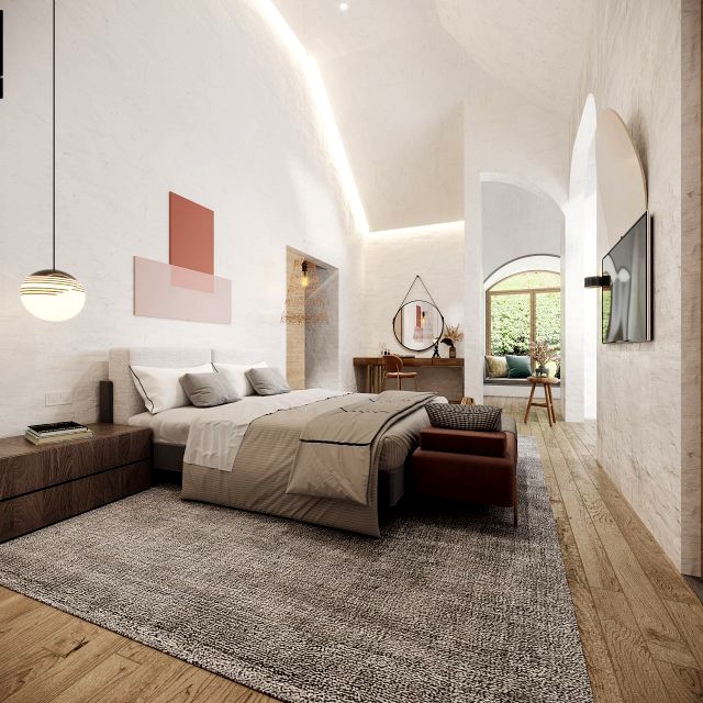 Modern bedroom