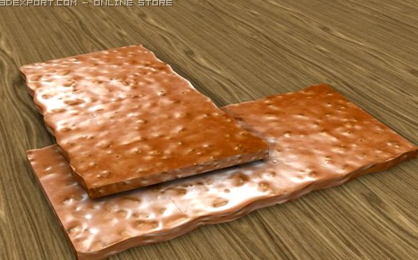 Chocolate Bar 3D Model