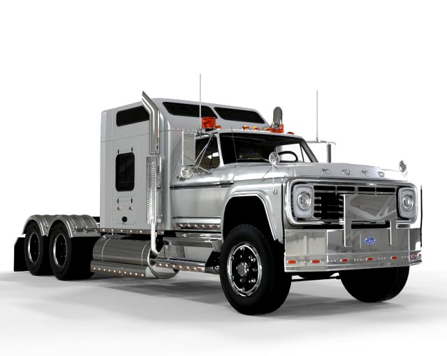 Truck f-750 extended cab unique customization