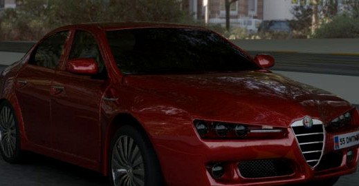 Alfa Romeo 159 3D Model