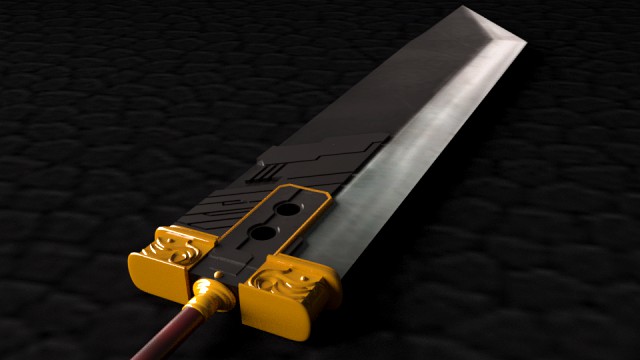 buster sword cloud - final fantasy vii