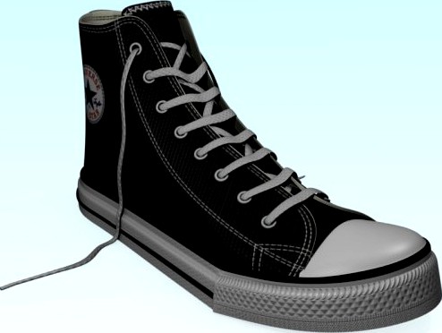 Converse All Star 3D Model