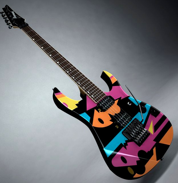 Ibanez John Petrucci Guitar 3D Model