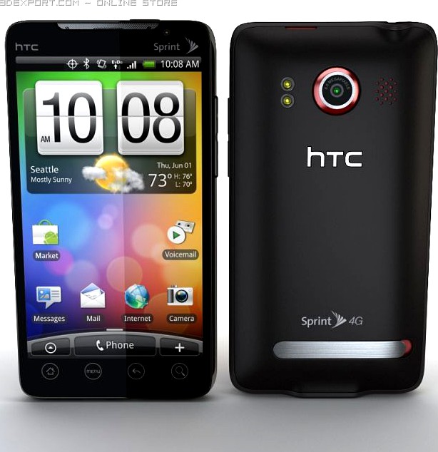HTC Evo 3D Model