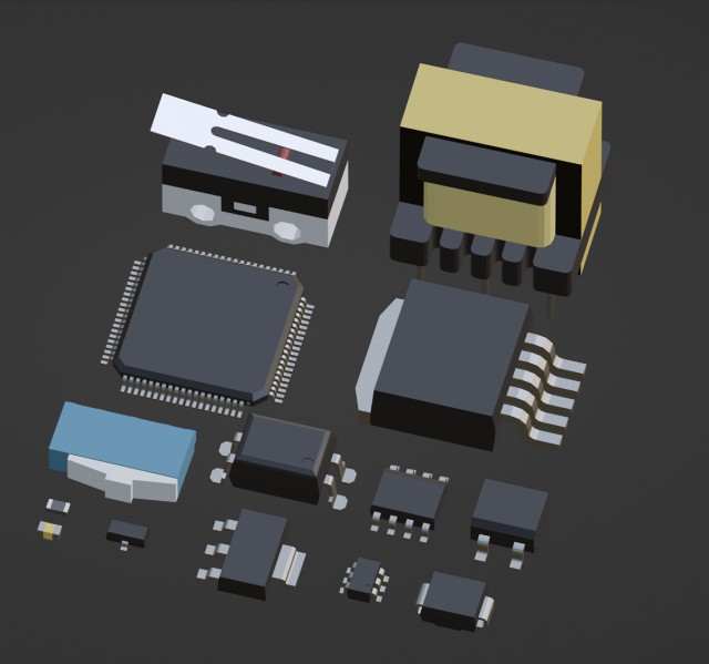 SMD electronic components