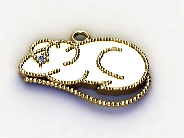 Mouse Pendant
